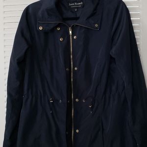 Jason Maxwell anorak navy blue jacket